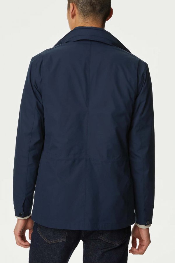 Men's hooded utility jacket