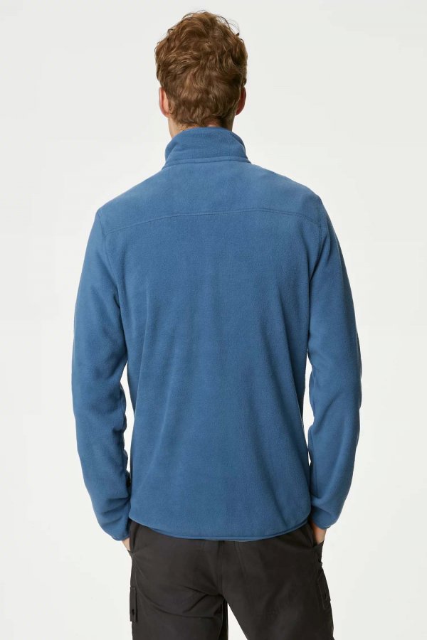 Men's Recycled Wool Zip Funnel Neck Jacket